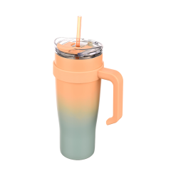 Vaso Travel Tumbler C/ Bombilla 1000 Ml Tp-732