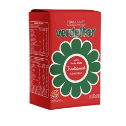 Yerba Mate Tradicional 250 Gr Verdeflor
