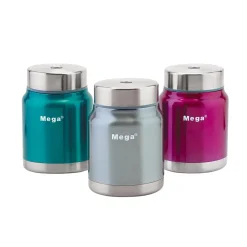 Termo Comida Megapress 0.5Lt Acero